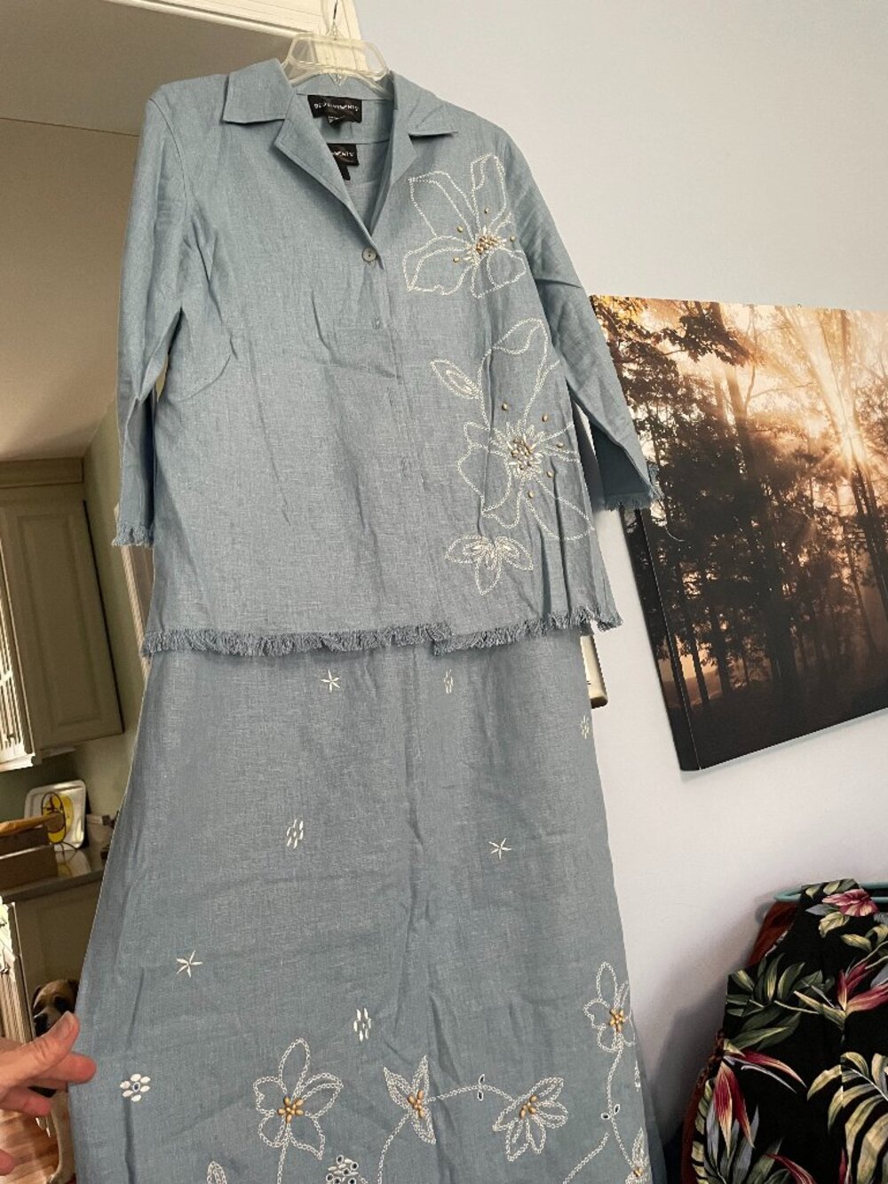 vintage Requirements 2 piece dress and top
